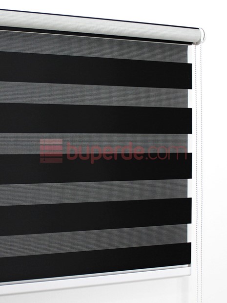 Siyah Eko Zebra Perde NS1514